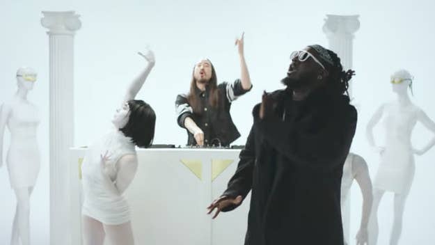 Steve Aoki, Gucci Mane, and T-Pain turn up in the video for "Lit."