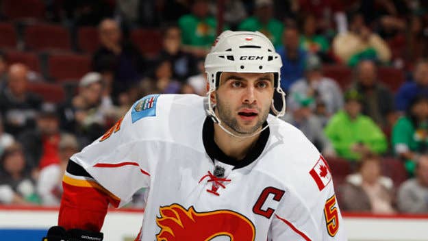 The leader of last year's surprise team out West will remain in Calgary for the next four years, as Mark Giordano inked an extention with the club Tuesday.