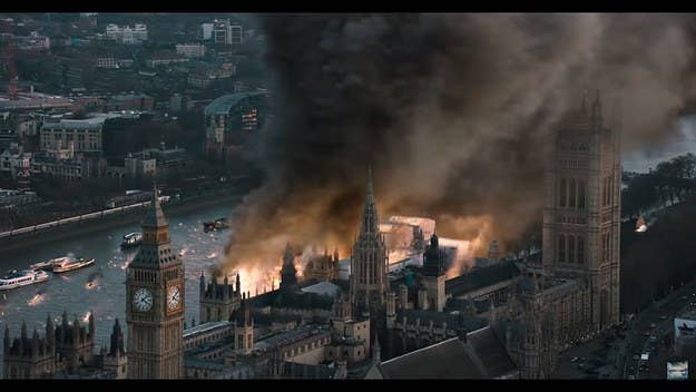 Hollywood blows up London yet again.