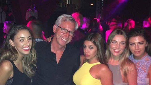 The Crystal Palace manager, and all round don, Alan Pardew seems to be enjoying his post season break in Ibiza.