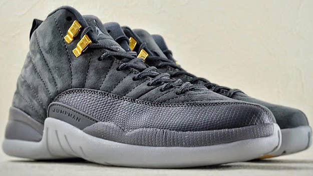 The 'Dark Grey' Air Jordan 12 will release in October 2017 for $190.