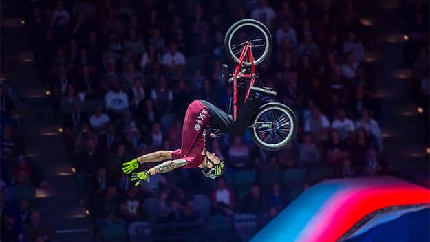 Where else are you going to see a man do a 360 front flip on wheelchair?