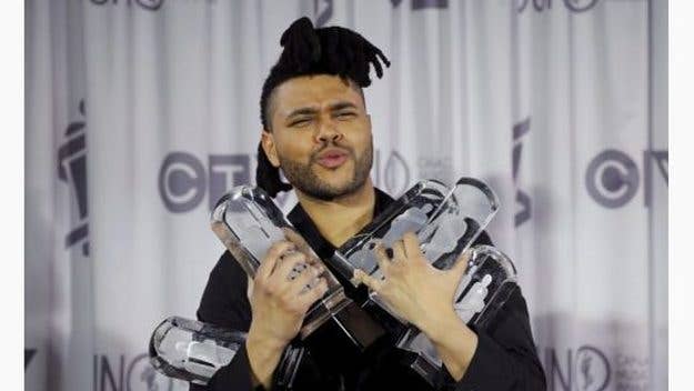The Weeknd cleaned up, taking home 5 awards. 

