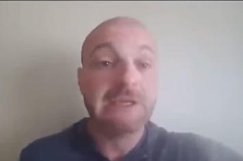 The self shot video of "crying Nazi" Christopher Cantwell.