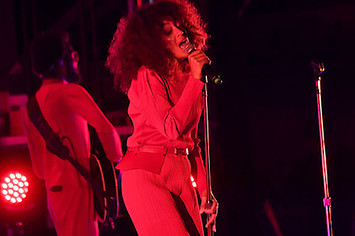 Solange Knowles performs at the 2017 Outside Lands Music And Arts Festival.