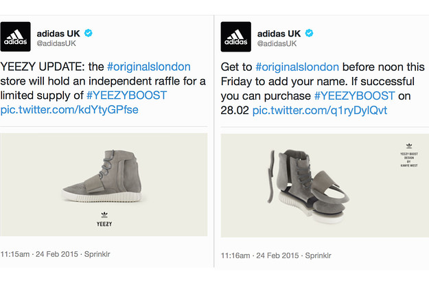 Yeezy supply official twitter hotsell