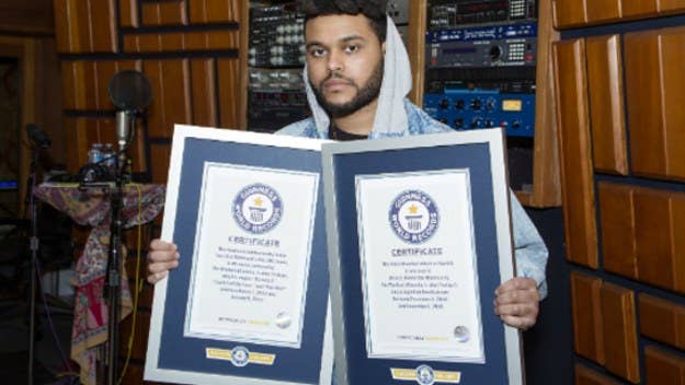 The Weeknd stays winning, now with two new Guiness World Records.