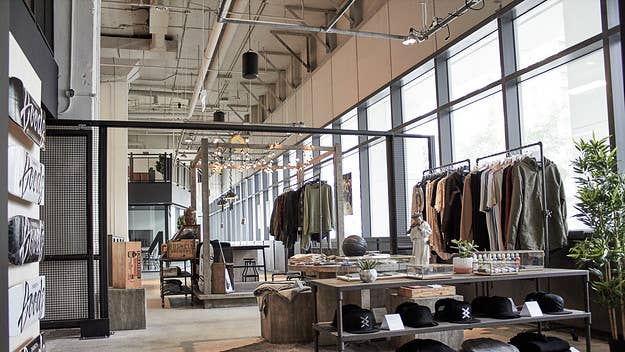 The downtown space is the first physical showroom for Canadian streetwear lines ONEMETH Goods and Faded Lifestyle 