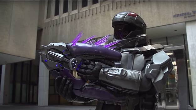 This Halo Needler replica is insane but it won't actually kill anyone
