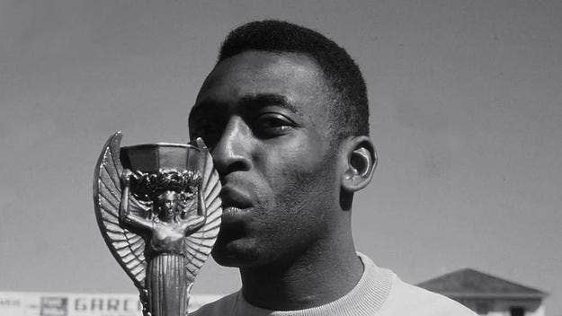 Pele is giving fans the opportunity to own a piece of history in the name of charity.