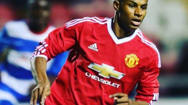 Marcus Rashford has been killing it in Manchester United's youth teams.