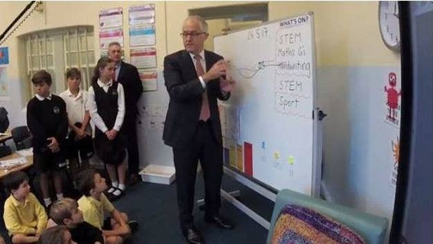 Prime Minister Malcolm Turnbull received the grilling of his life at a Bondi Public School visit last week. 
