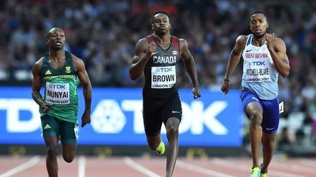 The Canadian hopeful had just recorded a season's best run.