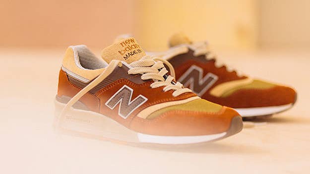 J. Crew and New Balance link up again, this time for this exclusive 997 'Butterscotch' collaboration. The J. Crew x New Balance 997 'Butterscotch'