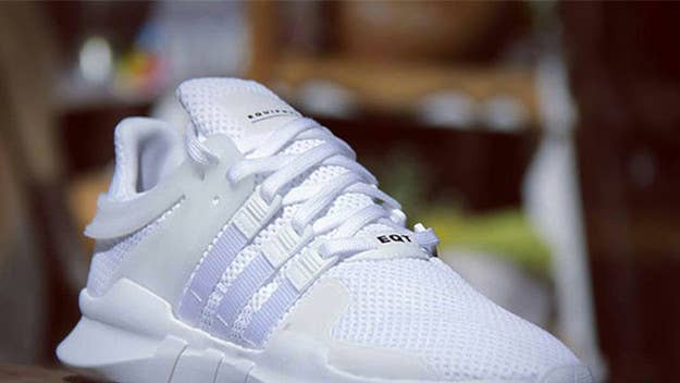 adidas EQT goes all-white everything