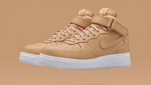 NikeLab will be dropping these slick Air Force 1 Mid 'Tan' on 9th Janauray