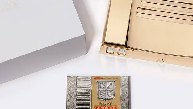 Have you got a couple of thousand pounds lying around not being put to good use? Then this gold-plated NES console may just be for you