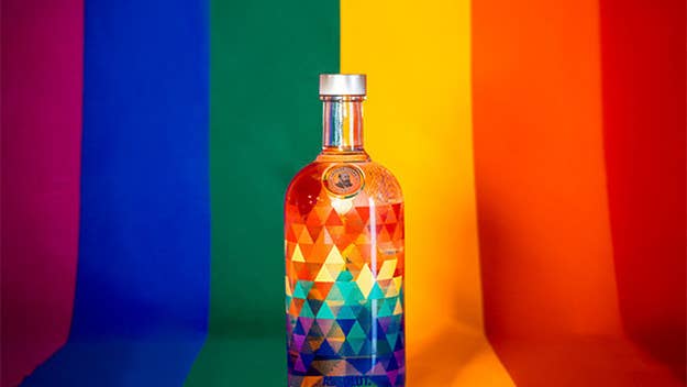 Asbolut celebrate this year's London Pride with these limited edition designer bottles