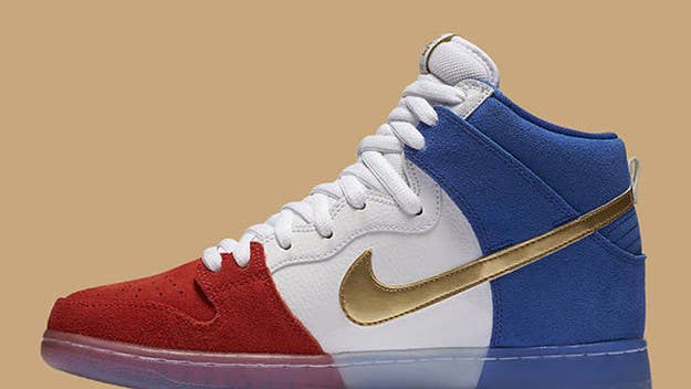 The Nike SB Dunk-Hi gets a French makeover 