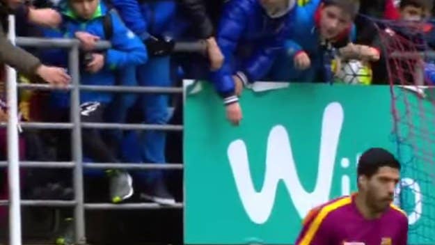 Regularly chastised as one of football's biggest pantomime villains, Luis Suarez actually showed his saintly side at the weekend.