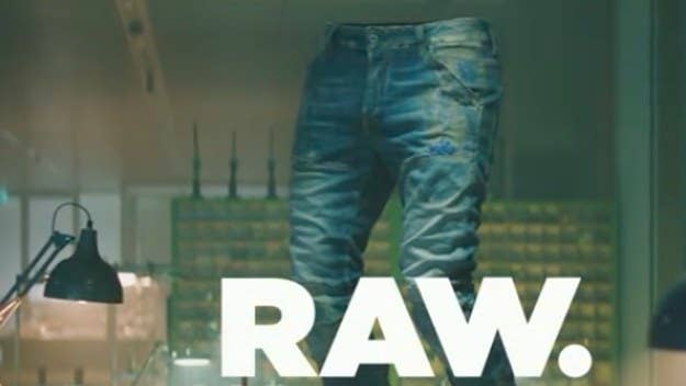 For this season's campaign, G-Star are showing what's under the surface of their legendary RAW range. 
