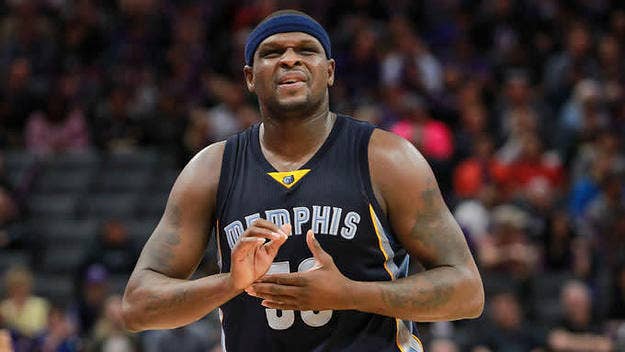 Zach Randolph was arrested for possession and intent to sell mairjuana on Wednesday night in Los Angeles.