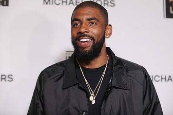 Kyrie Irving at a Sports Illustrated event.