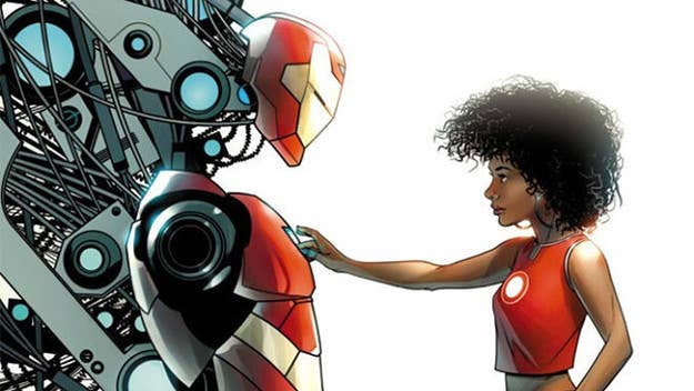 The new female African-American female Iron Man will now be known as 'Ironheart'