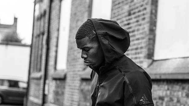 Paul Pogba is fronting the latest release from the adidas Z.N.E. collection.
