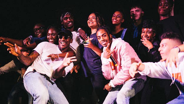Saturday night saw Skepta perform alongside 12 future music talents at the V&A in the final showcase for the UK leg of the global Levi's Music Project.


