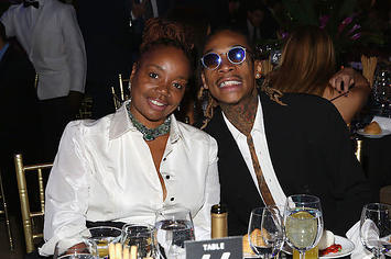 Wiz and mom