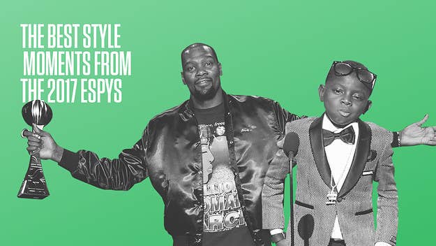 Here's your rundown of all the athletes that brought their style A game to the 2017 ESPY Awards.