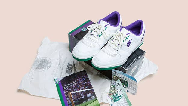 Complex editor Russ Bengtson tells his story about wearing a pair of Nike sneakers from '86 at Wimbledon.