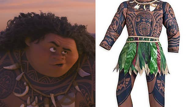 Disney accused of 'brownface' over Moana costume