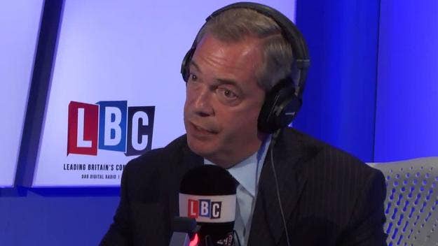We thought we left Nigel Farage behind in 2016.