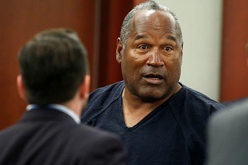 O.J. Simpson appears in court.