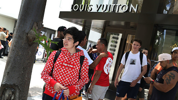 Here's what went down at the LV x Supreme Singapore sale