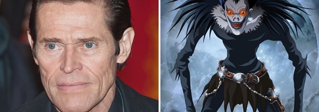 Death Note Poster Reveals Willem Dafoe's Ryuk the Shinigami