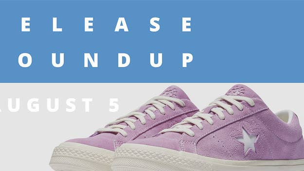 Check out this week's Sole Collector release date roundup for the weekend of August 5th which features the Tyler, The Creator Converse One Star.