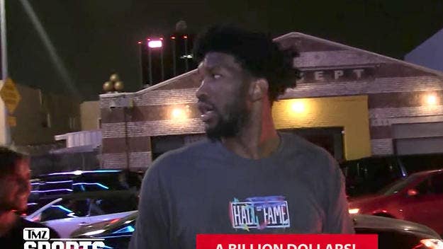 Joel Embiid says he will wear Big Baller Brand's ZO2 sneaker this season for $1 billion.