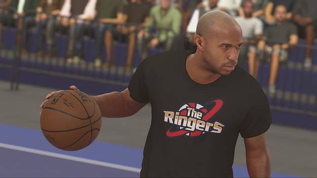 Play as the Arsenal legend in NBA 2K17's 'Blacktop' mode