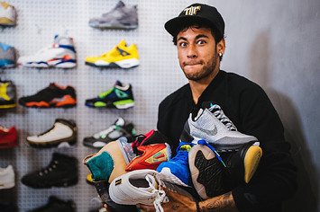 Neymar Sneaker Shopping