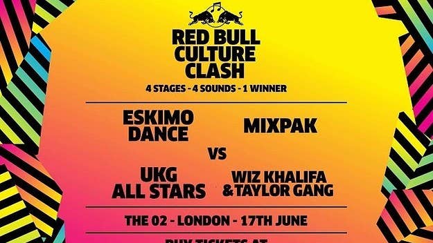 This year will see the Eskimo Dance crew, Mixpak, Wiz Khalifa (and Taylor Gang) and the UKG All Stars battle it out.