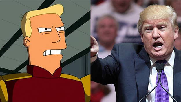 Turns out Zapp Branningan and Donald Trump have a lot in common