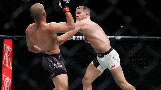 UFC Eddie Alvarez says anyone who doesn't think Conor McGregor can KO Floyd Mayweather is an idiot.