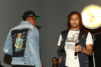 Jay Z Introduces Vic Mensa At Mack Sennett Studios