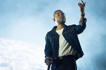Kendrick Lamar performs at the 50th Festival D'ete De Quebec.