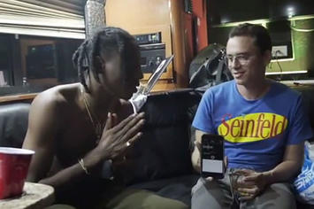 Logic and Joey Badass bust out a freestyle on Instagram.