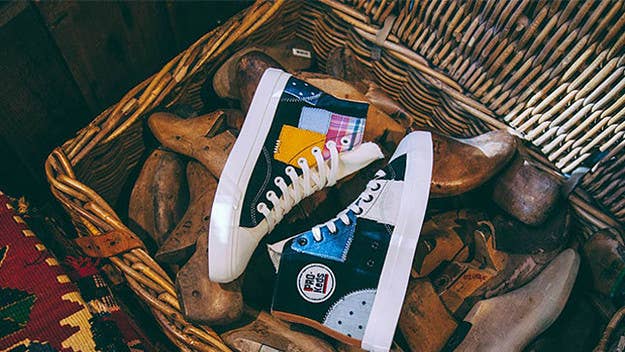 Footpatrol take inspiration from the vast fabric houses and haberdasheries of London's Soho for the PRO-Keds Royal Hi Patchwork collaboration