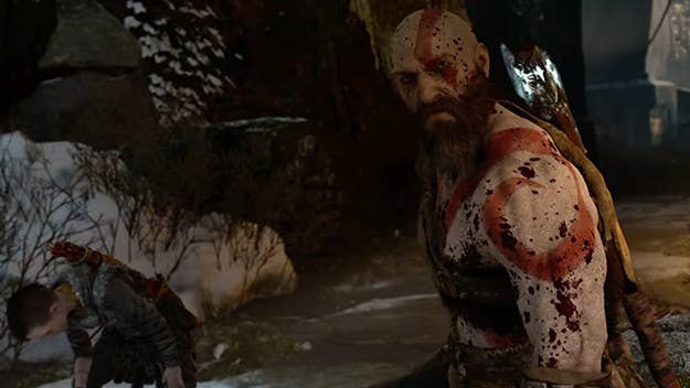 Kratos is back in God War 4 and looks like he's still trying to work out his anger issues